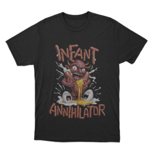 nfant Annihilator Hotdog Demon Unisex T Shirt Black